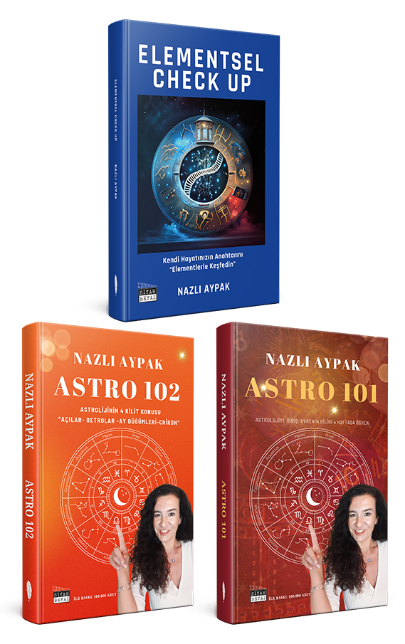 Astroloji Seti 3 Kitap, Nazlı Aypak