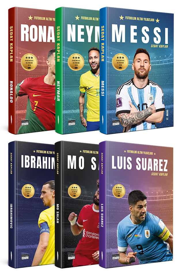 Futbolun Altın Yıldızları - 6 Kitap