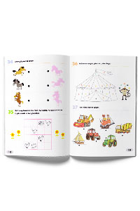 365 Dikkat ve Zeka Güçlendirici Etkinlikler Seti 8 Kitap 3-6 Yaş Çocuklar İçin