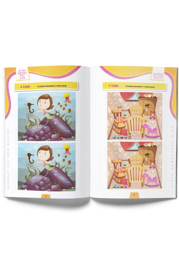 Çocuklar İçin Zeka Soruları - 4 Kitap 