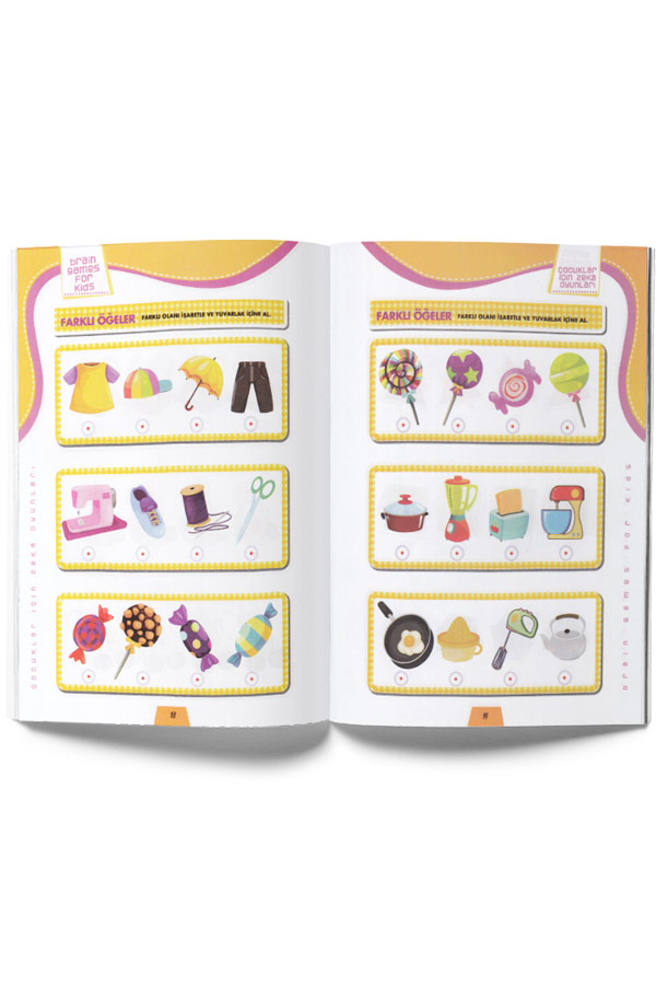 Çocuklar İçin Zeka Soruları - 4 Kitap 