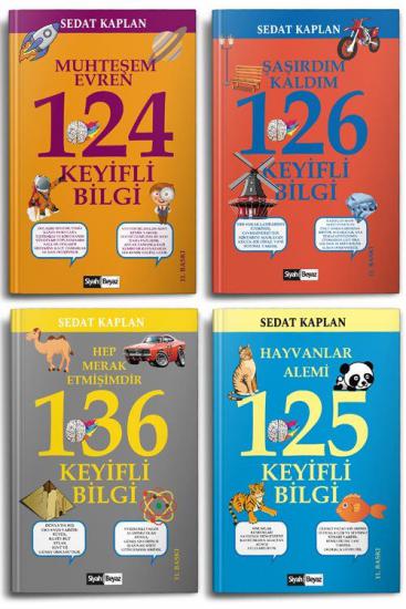 Keyifli Bilgiler Seti - 4 Kitap