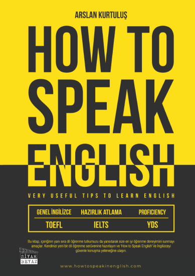 How To Speak English, Arslan Kurtuluş - Renkli Baskı