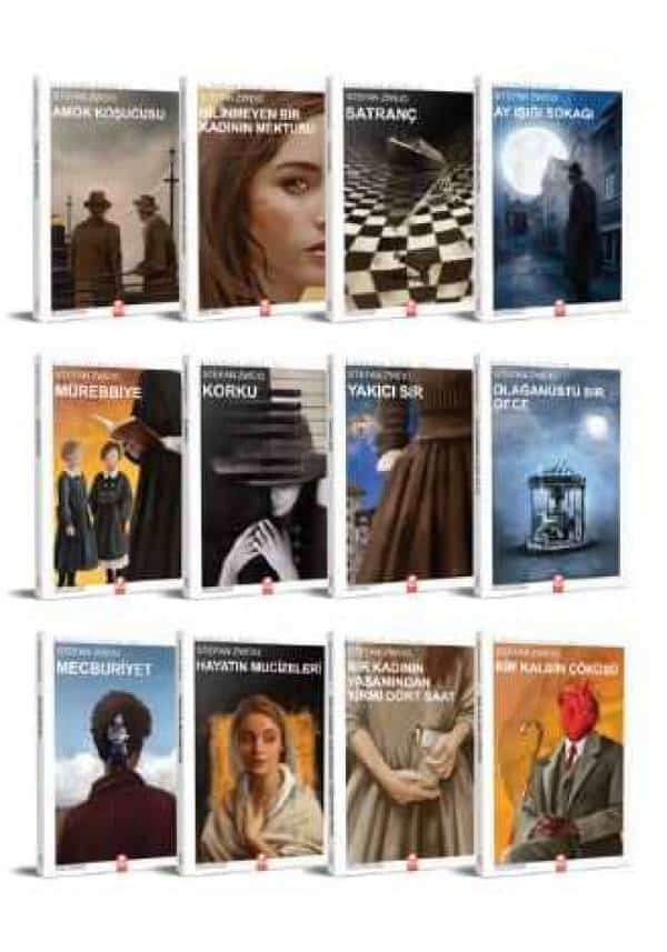 Stefan Zweig Seti - 12 Kitap