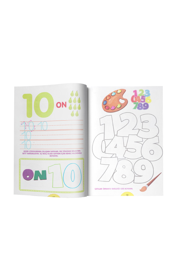 4+ Yaş Etkinliklerle Matematik Öğreniyorum Seti - Süper Matematik